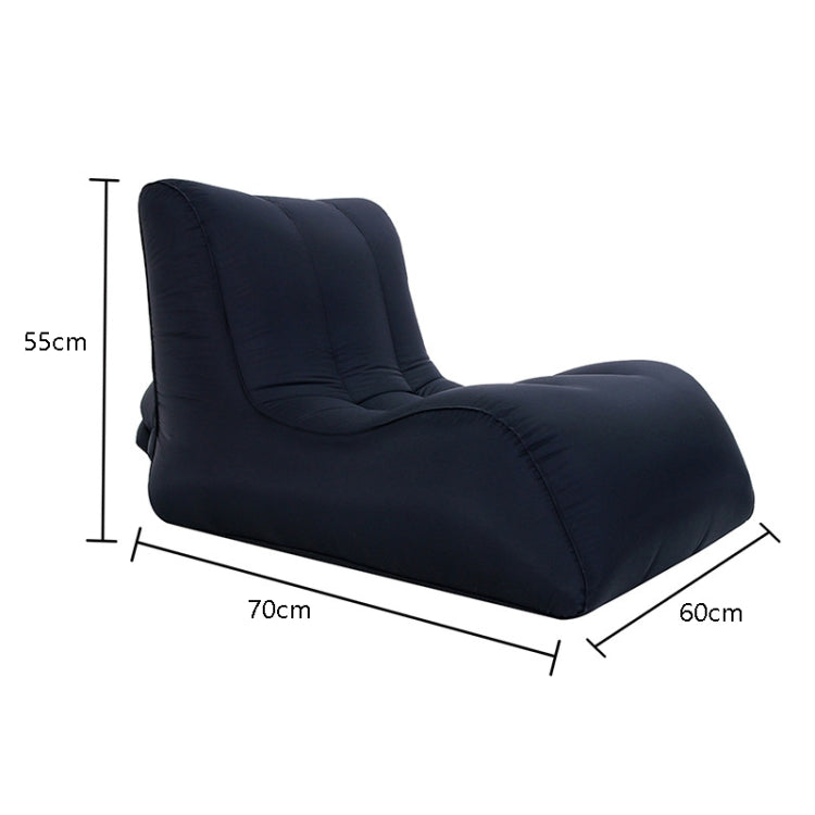 BB1803 Foldable Portable Inflatable Sofa Single Outdoor Inflatable Seat, Size: 70 x 60 x 55cm