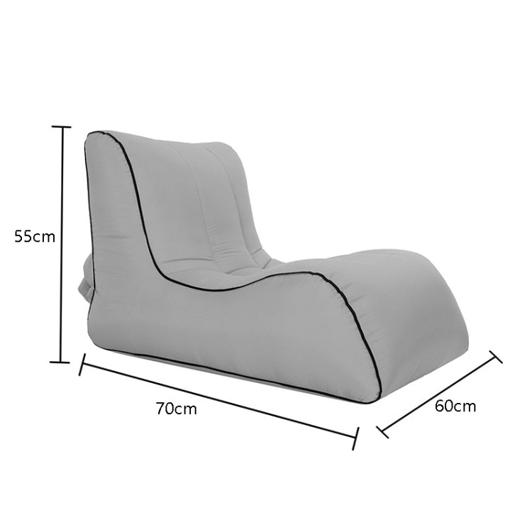 BB1803 Foldable Portable Inflatable Sofa Single Outdoor Inflatable Seat, Size: 70 x 60 x 55cm