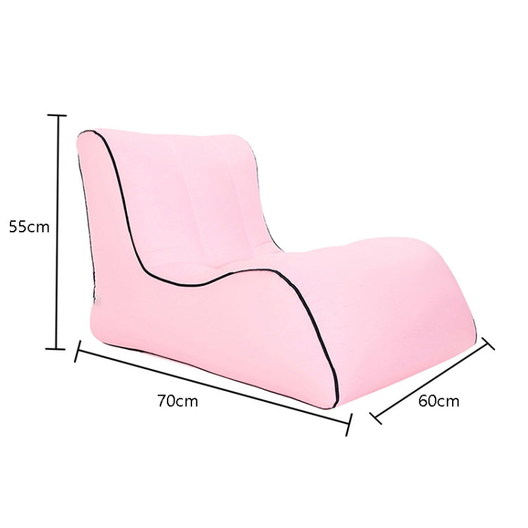 BB1803 Foldable Portable Inflatable Sofa Single Outdoor Inflatable Seat, Size: 70 x 60 x 55cm