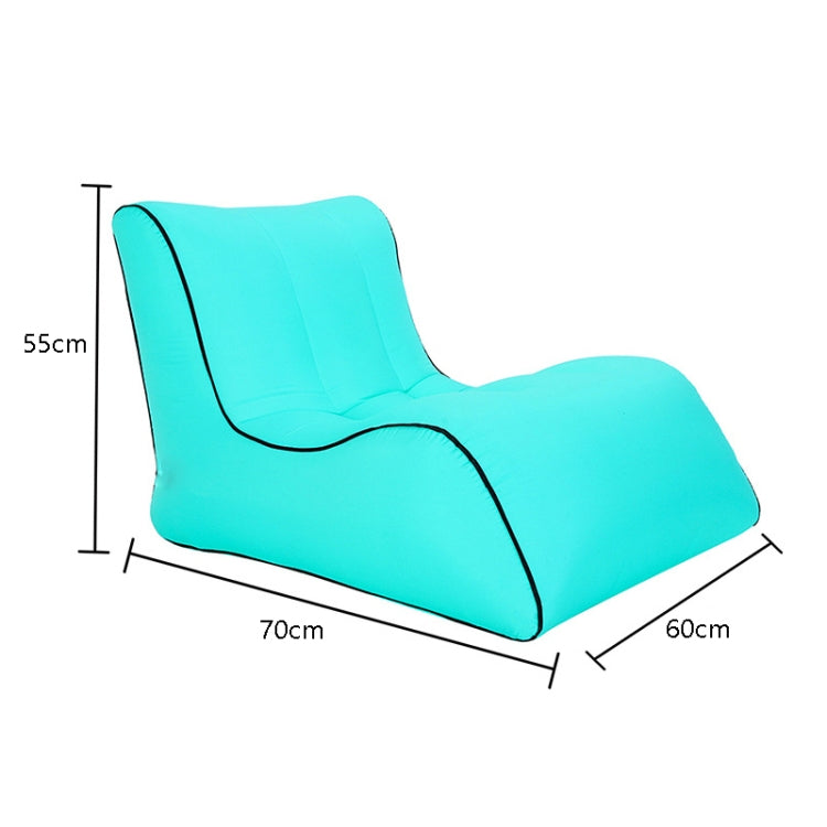 BB1803 Foldable Portable Inflatable Sofa Single Outdoor Inflatable Seat, Size: 70 x 60 x 55cm