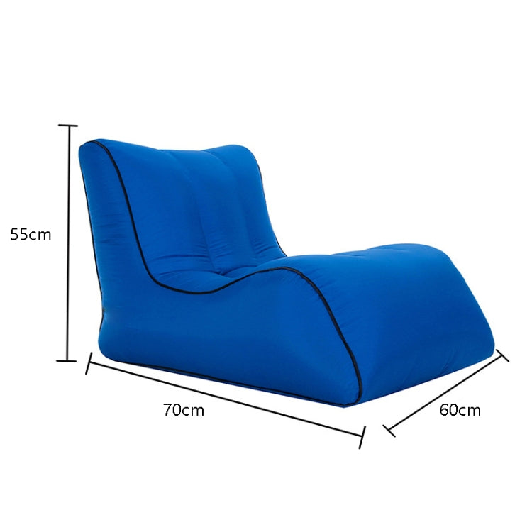 BB1803 Foldable Portable Inflatable Sofa Single Outdoor Inflatable Seat, Size: 70 x 60 x 55cm