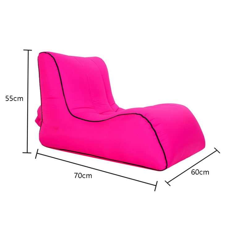 BB1803 Foldable Portable Inflatable Sofa Single Outdoor Inflatable Seat, Size: 70 x 60 x 55cm