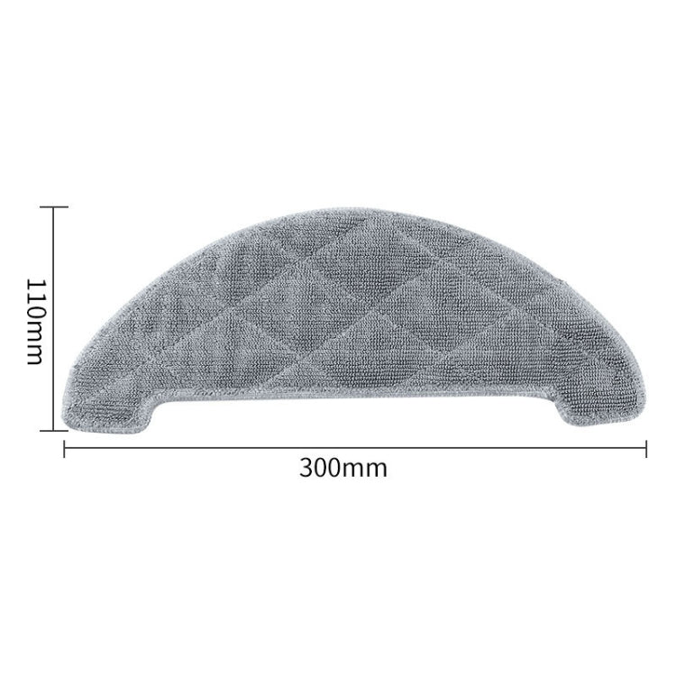 3 PCS For Uoni V908 Max Sweeping Robot Accessories Mopping Special Cleaning Cloth