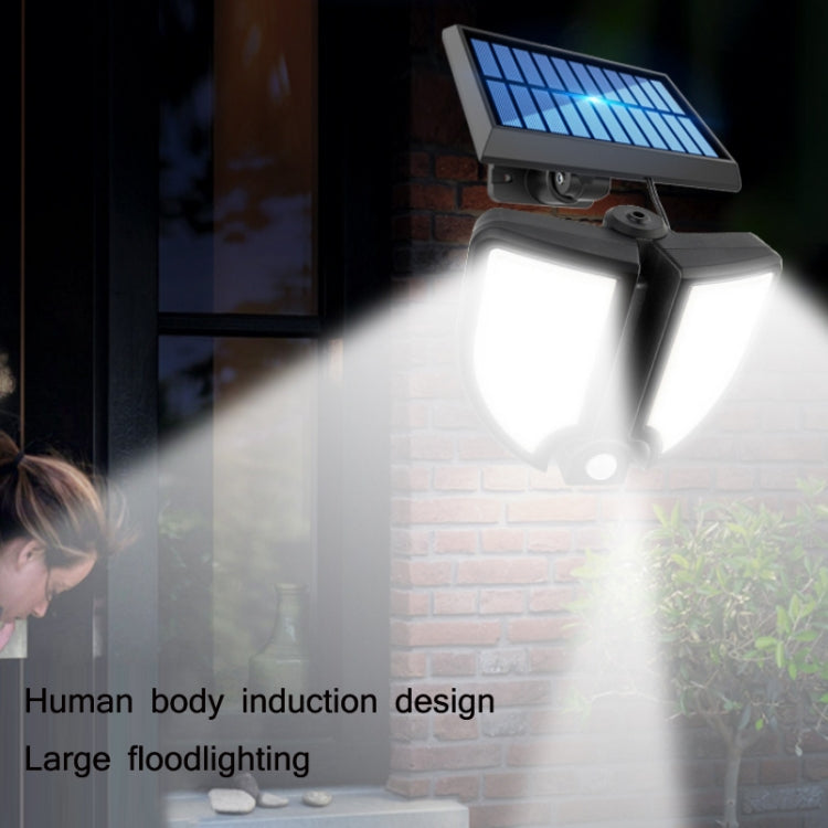 18W 90 LED Outdoor Separated Solar Light Household Human Body Induction Wall Light