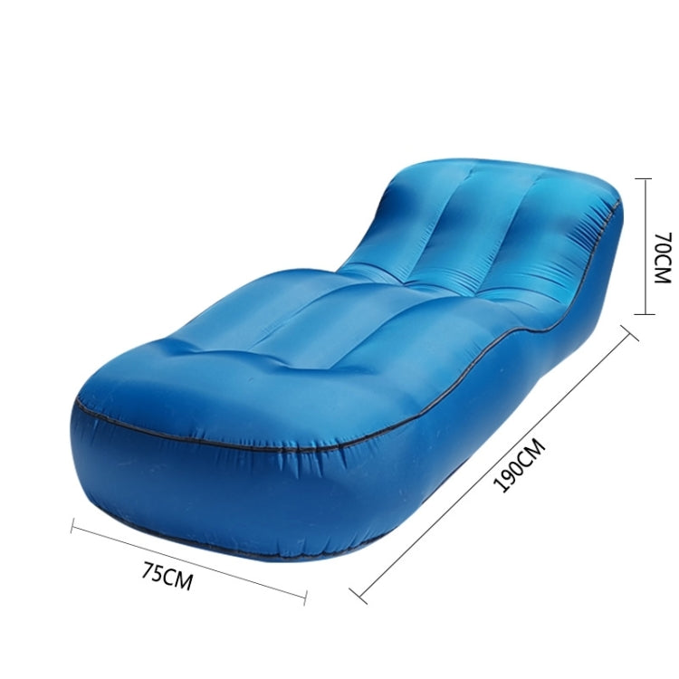BB1840 Inflatable Bed Lazy Outdoor Folding Portable Inflatable Sofa Size:, Length: 190x72x50cm