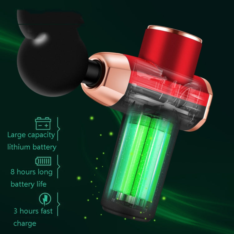 12V Mini Fascia Gun  Electrical Muscle Relax Massage Gun