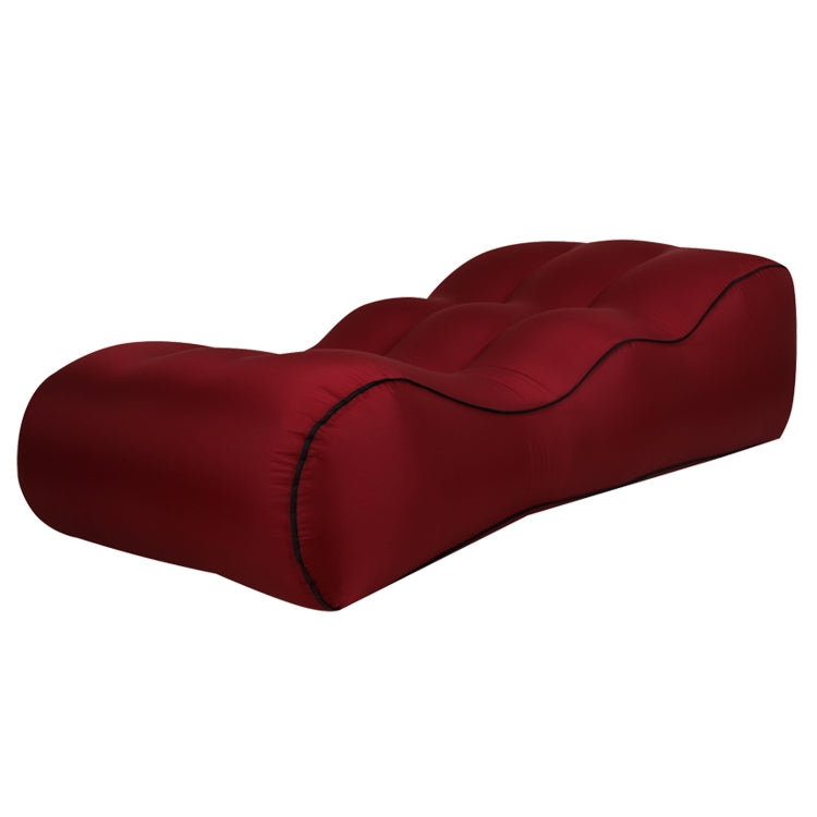 BB1832 Outdoor Portable Inflatable Bed Foldable Beach Air Sofa, Size: Small: 120x60x25cm