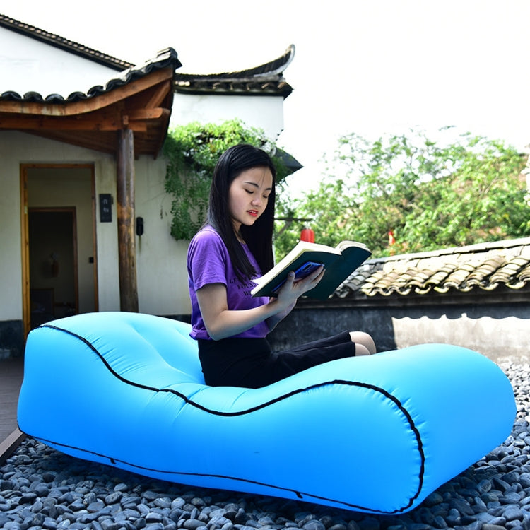 BB1832 Outdoor Portable Inflatable Bed Foldable Beach Air Sofa, Size: Extra Large: 190x85x40cm