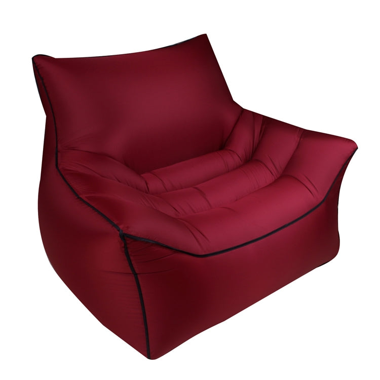 BB1806 Outdoor Portable Inflatable Bed Folding Beach Air Sofa, Length: Medium: 70x80x70cm