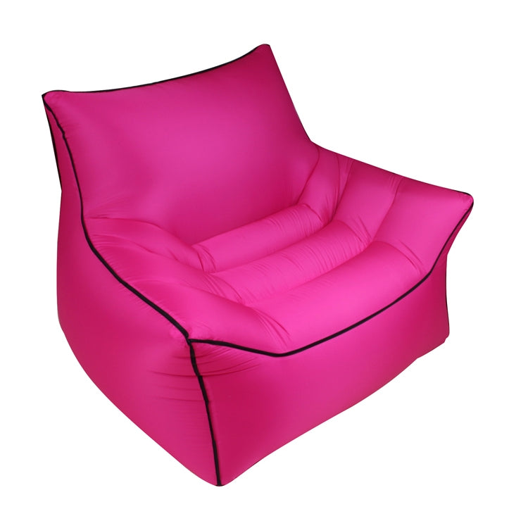 BB1806 Outdoor Portable Inflatable Bed Folding Beach Air Sofa, Length: Large: 80x90x80cm