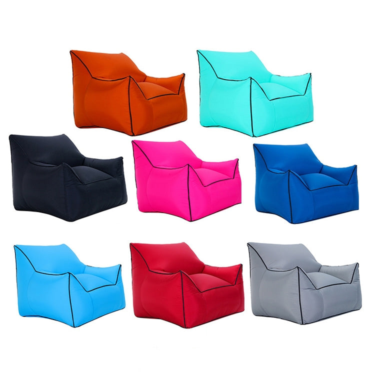 BB1806 Outdoor Portable Inflatable Bed Folding Beach Air Sofa, Length: Large: 80x90x80cm