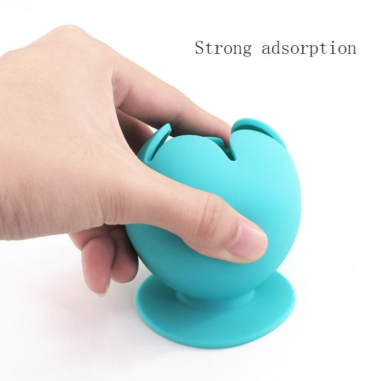 Silicone Suction Cup Type Manual Waste Collection and Storage Tool