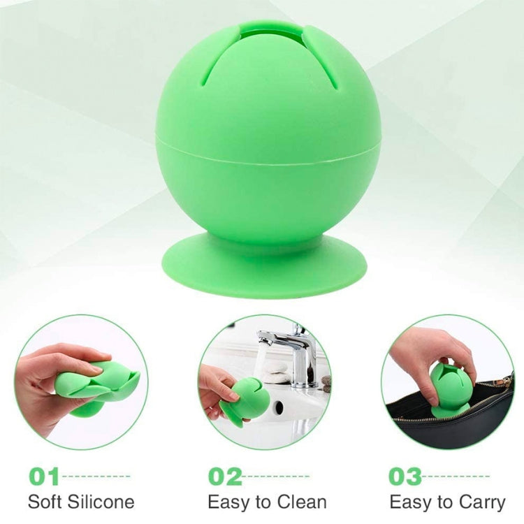 Silicone Suction Cup Type Manual Waste Collection and Storage Tool
