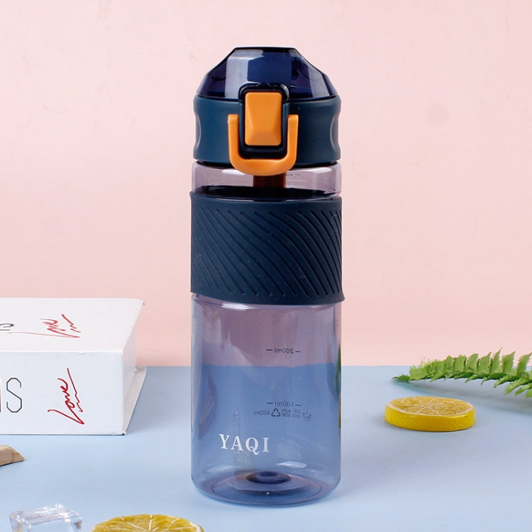 Snap Cover Plastic Water Cup Student Youth Travel Sports Portable Cup