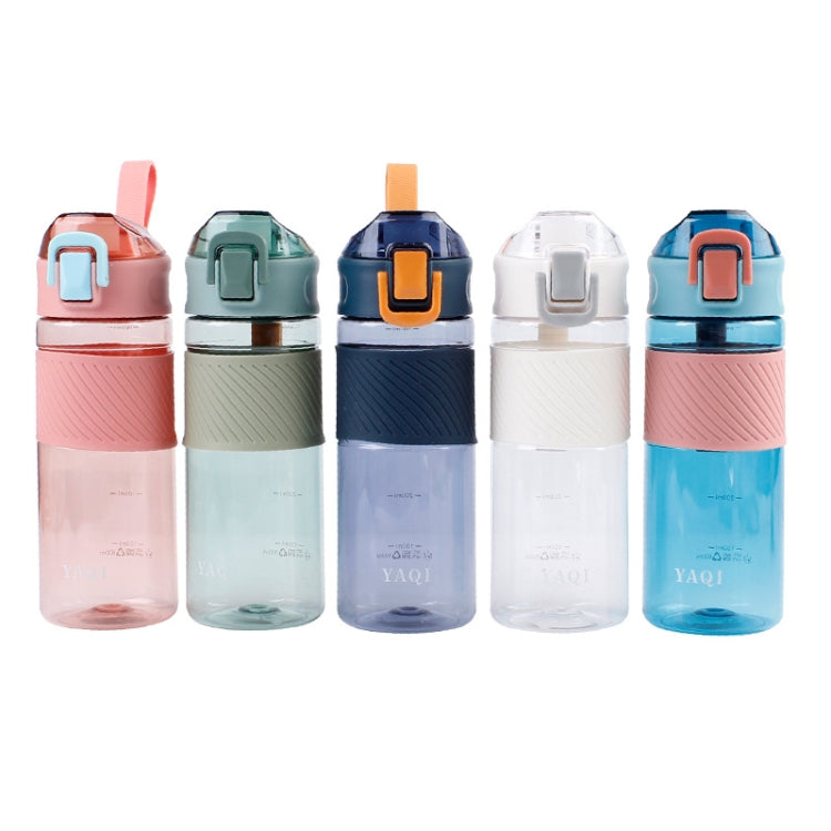 Snap Cover Plastic Water Cup Student Youth Travel Sports Portable Cup