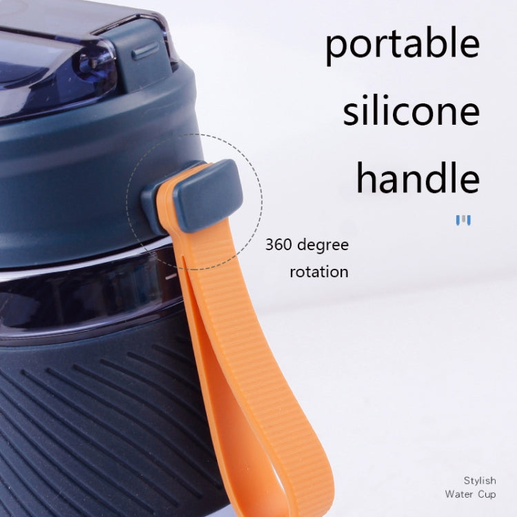 Snap Cover Plastic Water Cup Student Youth Travel Sports Portable Cup