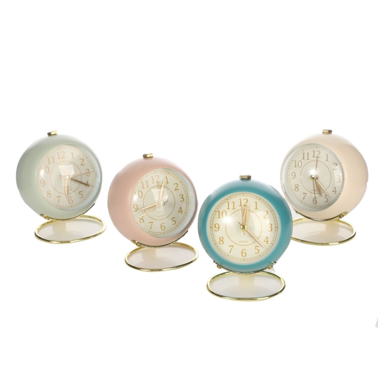 NZ-111 Ring Bell Alarm Clock Retro Student Silent Night Light Alarm Clock