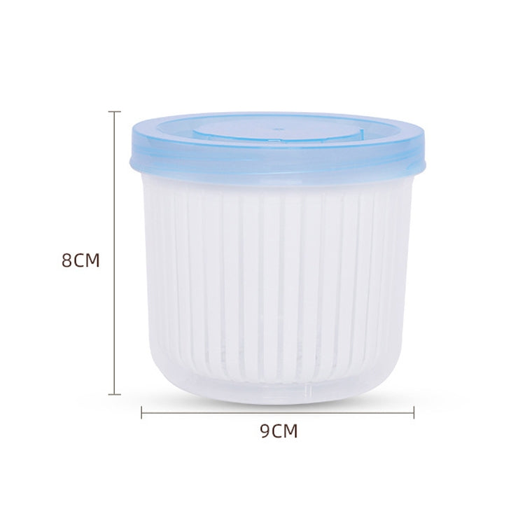 4 PCS Onion Ginger Garlic Drainage Storage Box Kitchen Vegetable Plastic Storage Box Refrigerator Seal Storage Box