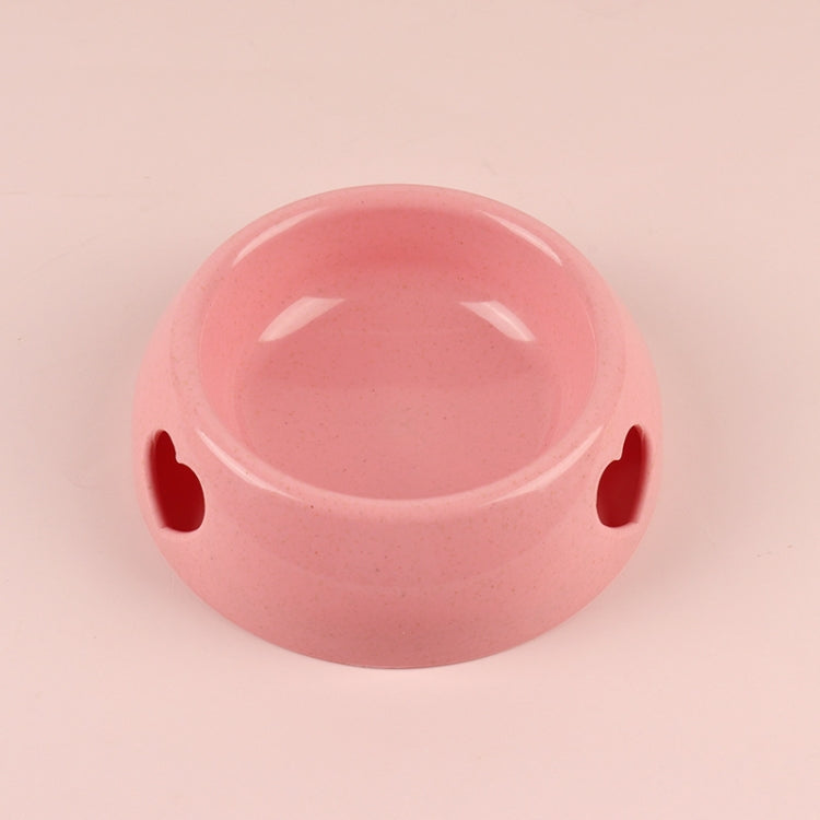 3 PCS Dog Bowls Plastic Love Single Bowl Pet Bowl Cat Food Bowl Large