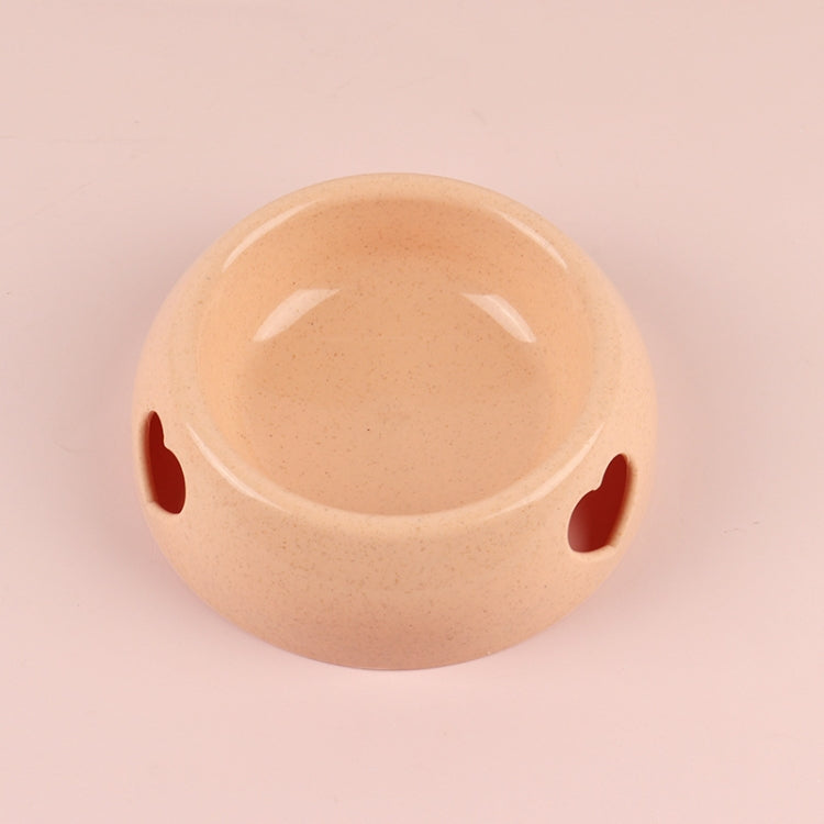 3 PCS Dog Bowls Plastic Love Single Bowl Pet Bowl Cat Food Bowl Large