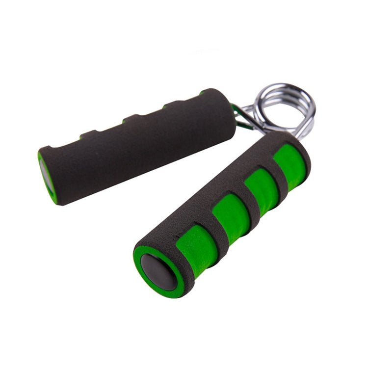 8 PCS Home Fitness Finger Exercise Spring Type A Grip With Foam Handle(Black Green)