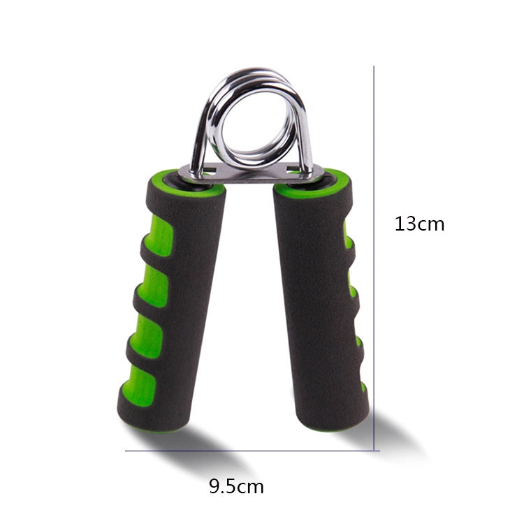 8 PCS Home Fitness Finger Exercise Spring Type A Grip With Foam Handle(Black Green)