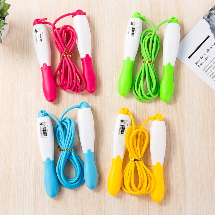 5 PCS Adjustable Mechanical Counting PVC Skipping Rope Fitness Sports Equipment, Length: 3m