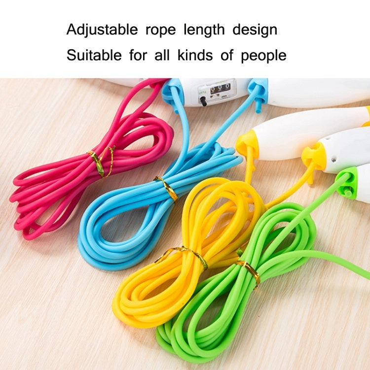 5 PCS Adjustable Mechanical Counting PVC Skipping Rope Fitness Sports Equipment, Length: 3m