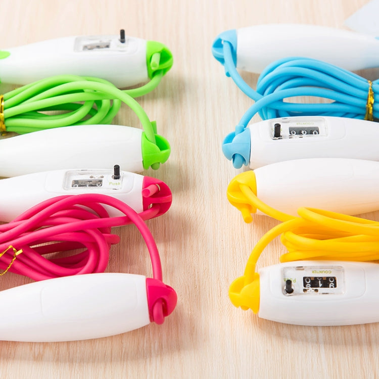 5 PCS Adjustable Mechanical Counting PVC Skipping Rope Fitness Sports Equipment, Length: 3m