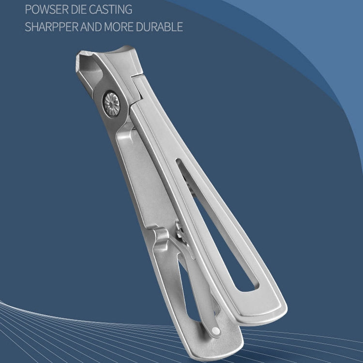 Big Mouth Pliers Nail Clippers Die-casting Process Nail Scissors(Metal Silver)