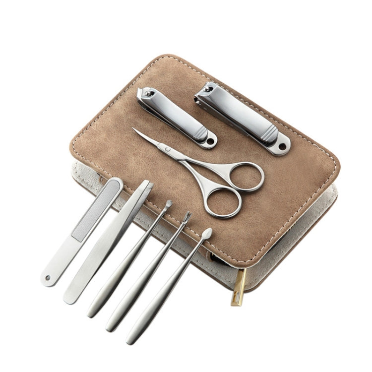 8 PCS / Set Nail Shear Manicure Tools Stainless Steel Nail Clippers Ordinary