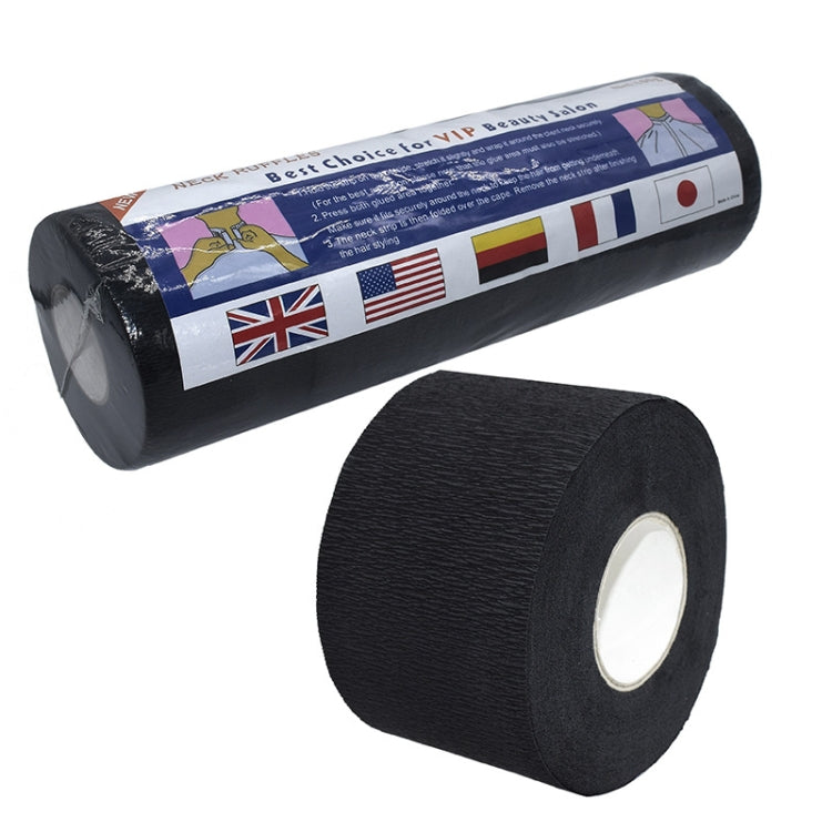 5 Sets Disposable Bib Thickening Hair Cutting Neck Paper Shatter-Resistant Hair Barber Shop Hairdressing Supplies