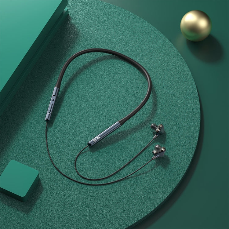 S870 Neck Hanging Exercise Wireless Bluetooth Earphone(Gray)