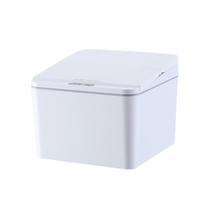 EXPED SMART Desktop Smart Induction Electric Storage Box Car Trash Can, Colour: 4L Battery Version (White)