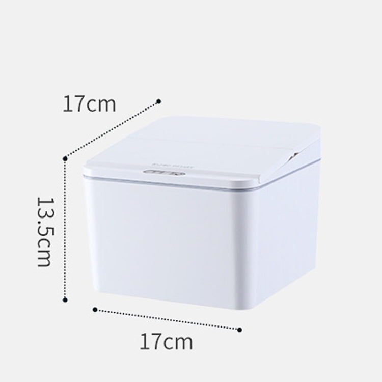 EXPED SMART Desktop Smart Induction Electric Storage Box Car Trash Can, Colour: 4L Battery Version (Gray)