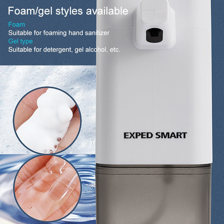 EXPED SMART Intelligent Sensor Soap Dispenser Automatic Foaming Hand Washing Machine,Style: 600ML Foam Version (White)