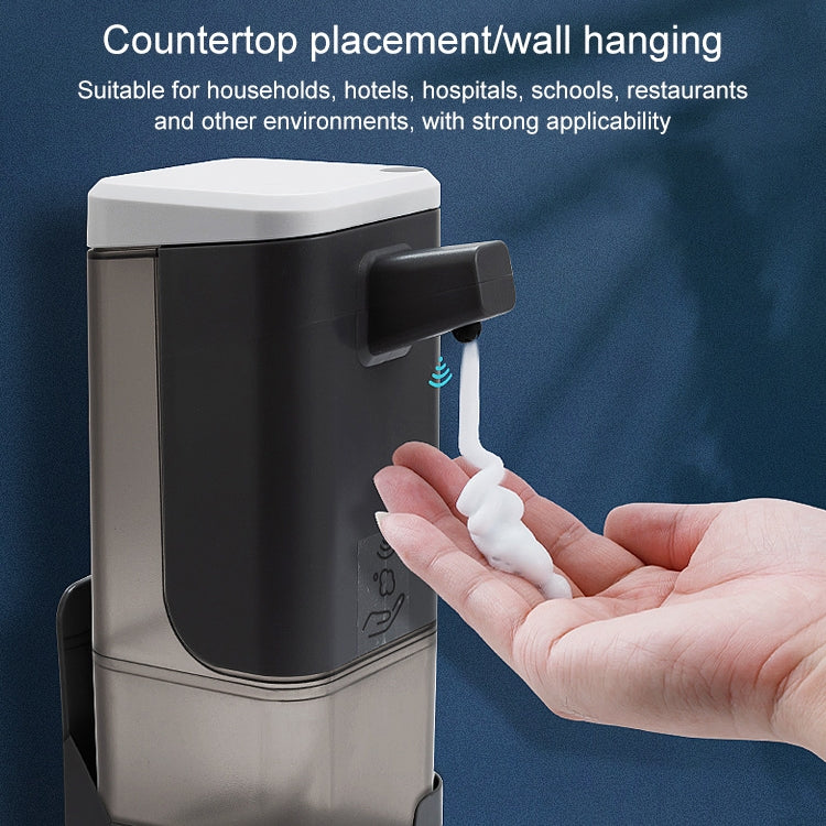 EXPED SMART Intelligent Sensor Soap Dispenser Automatic Foaming Hand Washing Machine,Style: 600ML Foam Version (White)