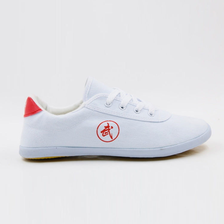 Tai Chi Martial Arts Taekwondo Performance Shoes Tendon Sole Sneakers, Size: 39/245
