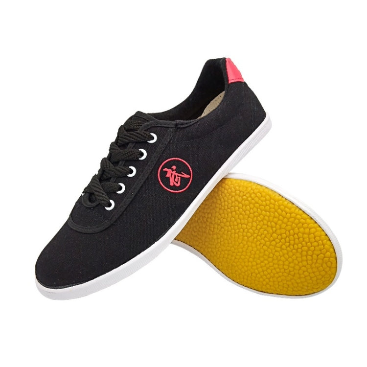 Tai Chi Martial Arts Taekwondo Performance Shoes Tendon Sole Sneakers, Size: 39/245