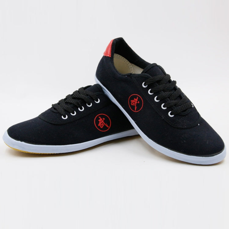 Tai Chi Martial Arts Taekwondo Performance Shoes Tendon Sole Sneakers, Size: 39/245