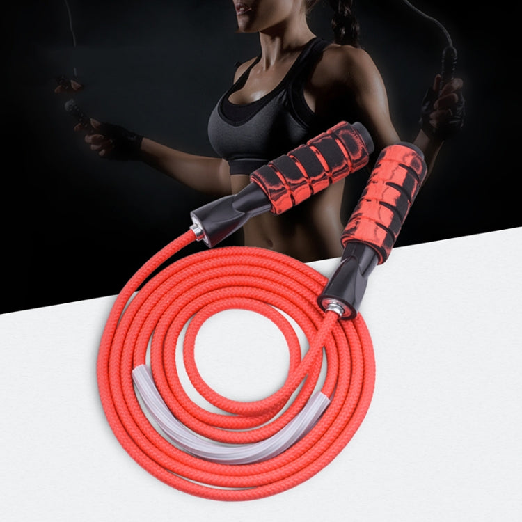 2 PCS Weight-Bearing Skipping Rope Fitness Exercise Room Skipping Rope, Thickness: 8mm, Length: 3m