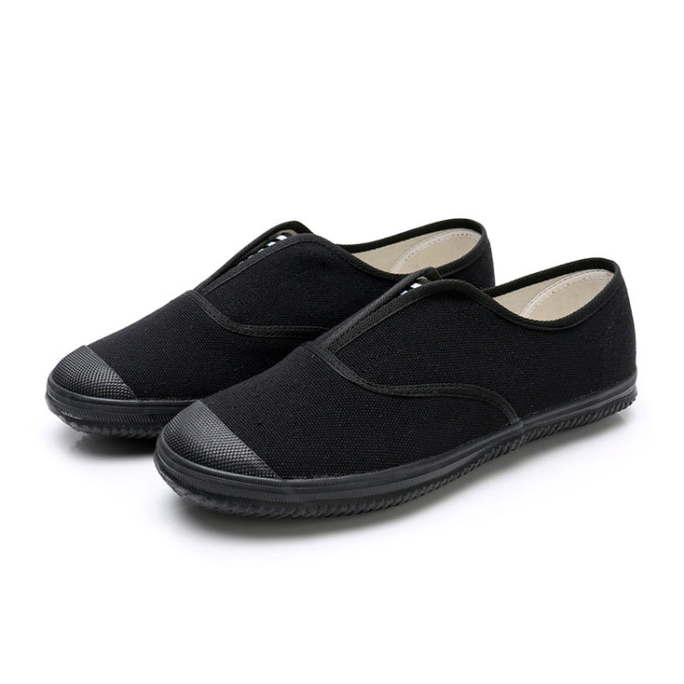 LuTai Men Loafers Rubber Sole Shoes Breathable Wear-Resistant Casual Shoes, Size: 41