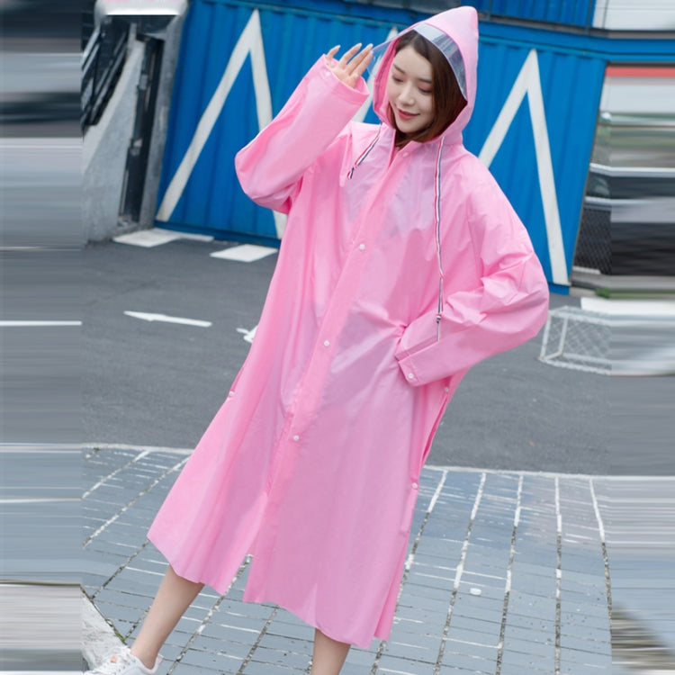 Bicycle Single Thick Raincoat Battery Car Adult Poncho, Size: L