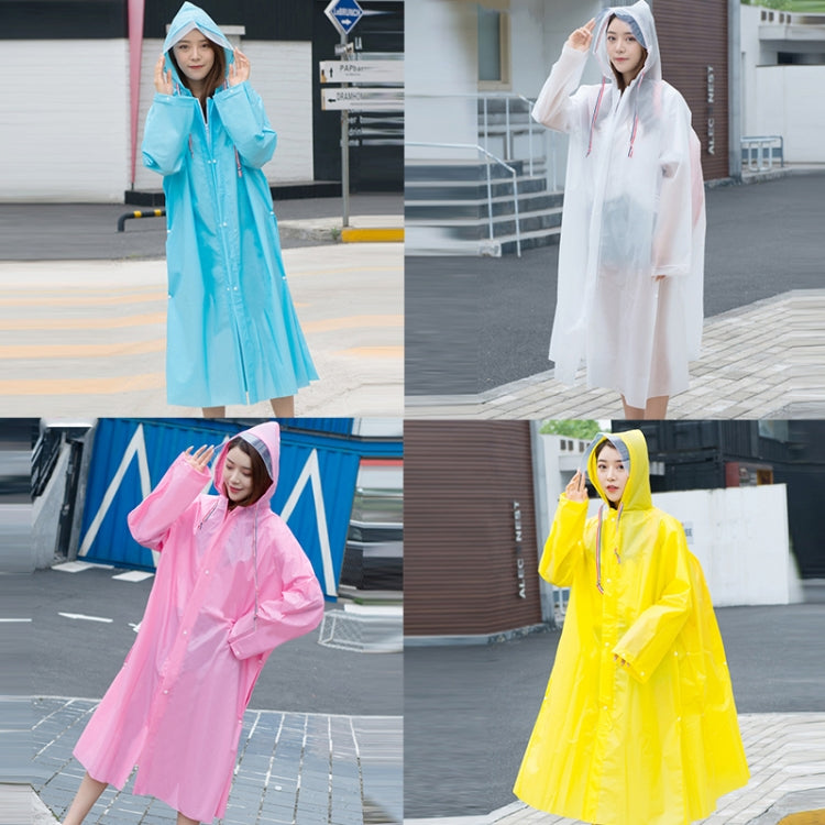 Bicycle Single Thick Raincoat Battery Car Adult Poncho, Size: L