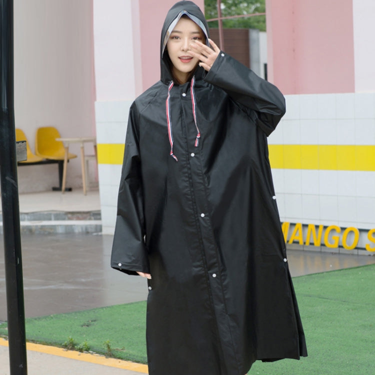 Bicycle Single Thick Raincoat Battery Car Adult Poncho, Size: L