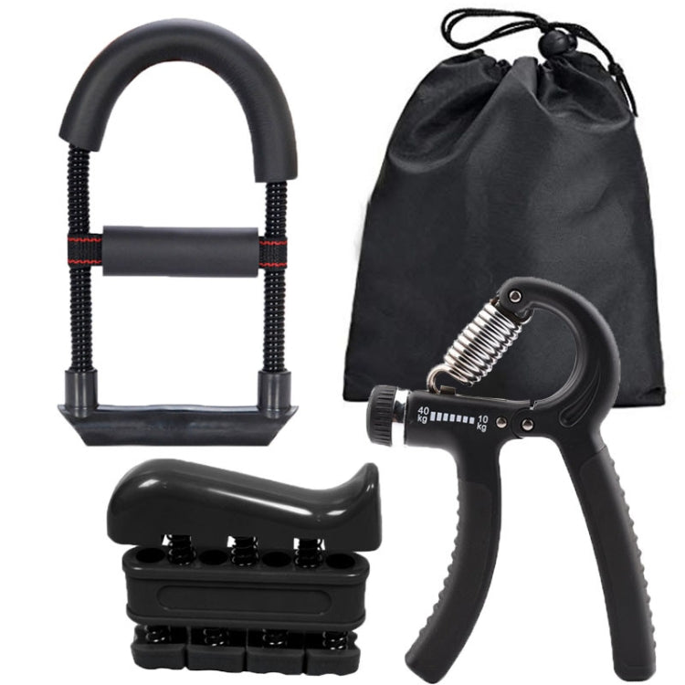 4 In 1 Grip Wrist Finger Metal Training Fitness Equipment Set