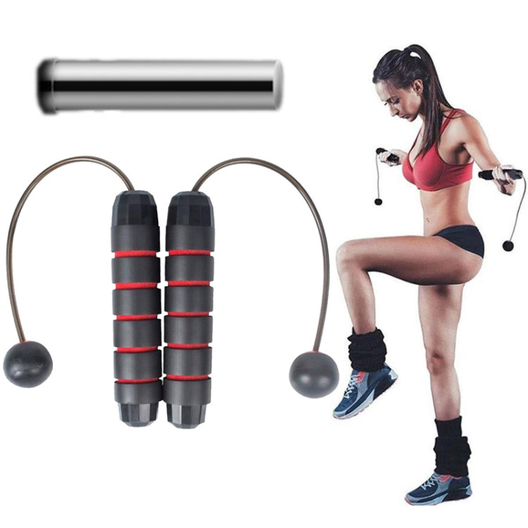 2 PCS Indoor Ropeless Skipping Fitness Exercise Weight Rope