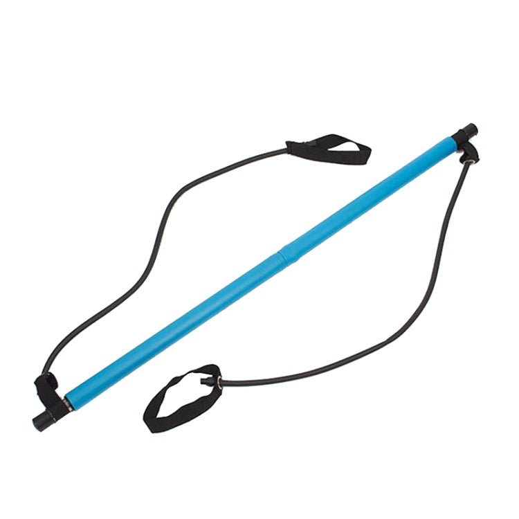 Adjustable Length Pilates Rod Yoga Rod Exercise Stretching Belt Squat Resistance Rope Home Fitness Equipment