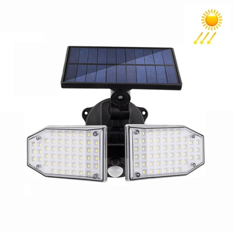 TY06601 100 SMD Solar Human Body Induction Light Outdoor Waterproof LED Wall Light