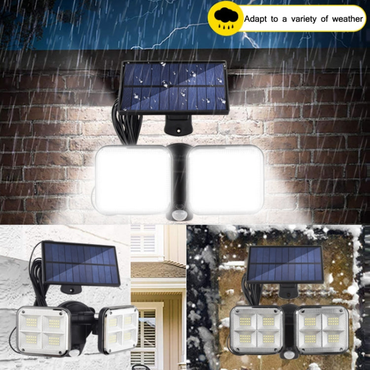 TY06601 100 SMD Solar Human Body Induction Light Outdoor Waterproof LED Wall Light